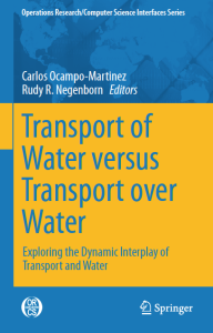 Transport of Water versus Transport over Water
